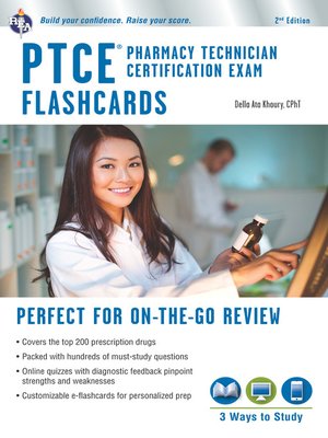 PTCE--Pharmacy Technician Certification Exam Flashcard Book + Online - ebook